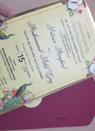 Customized Wedding Cards