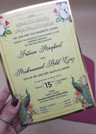 Customized Wedding Cards