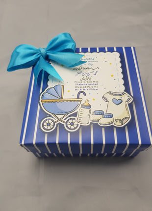 Baby Birth Announcement Boxes in Pakistan | Customized Methai & Sweet Boxes – Lowest Price