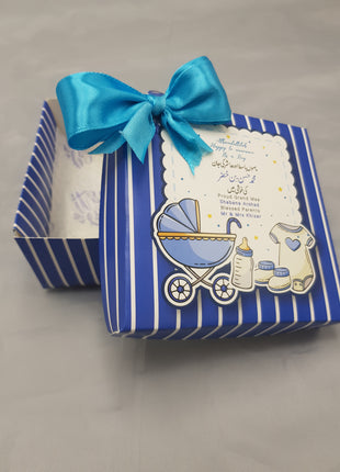 Baby Birth Announcement Boxes in Pakistan | Customized Methai & Sweet Boxes – Lowest Price