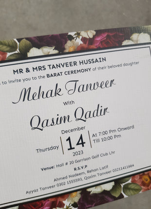 Customized Wedding Cards