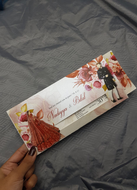 Customized Wedding Card