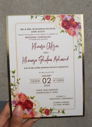 Customized Wedding Cards
