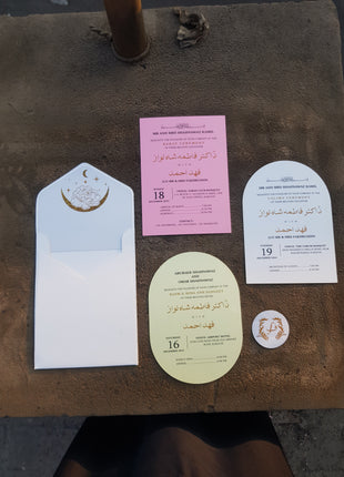 Customized Wedding Card