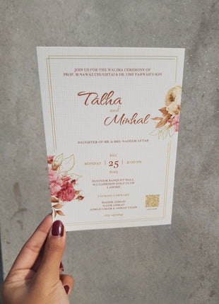 Customized Wedding Card