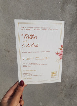 Customized Wedding Card