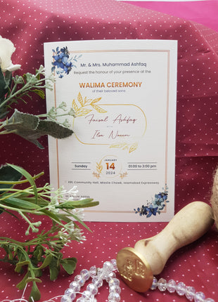 Customized Wedding Card