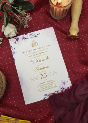 Customized Wedding Cards