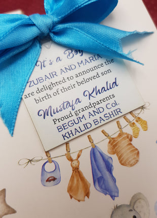 Baby Birth Announcement Boxes in Pakistan | Customized Methai & Sweet Boxes – Lowest Price