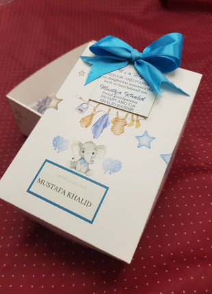 Baby Birth Announcement Boxes in Pakistan | Customized Methai & Sweet Boxes – Lowest Price