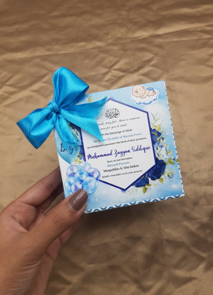 Baby Birth Announcement Boxes in Pakistan | Customized Methai & Sweet Boxes – Lowest Price