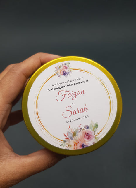 Customized Tin Bid Boxes in Pakistan – Affordable Wedding & Nikkah Gift Packaging | Printasy Pakistan