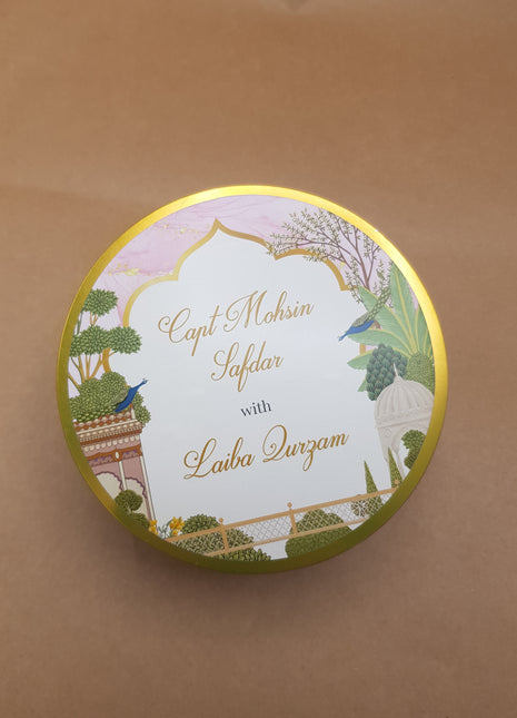 Customized Tin Bid Boxes in Pakistan – Affordable Wedding & Nikkah Gift Packaging | Printasy Pakistan