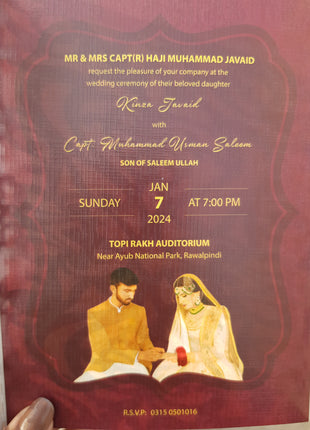 Customized Wedding Cards