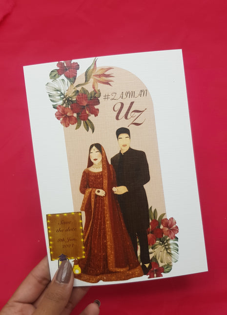 Customized Wedding Cards