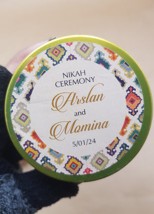 Customized Tin Bid Boxes in Pakistan – Affordable Wedding & Nikkah Gift Packaging | Printasy Pakistan