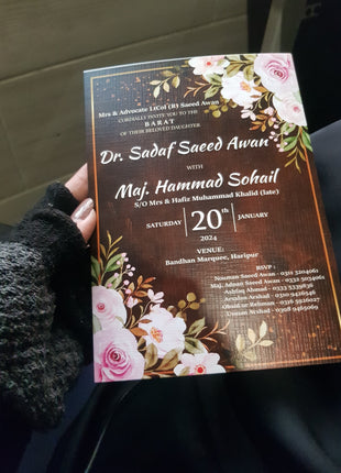 Customized Wedding Cards