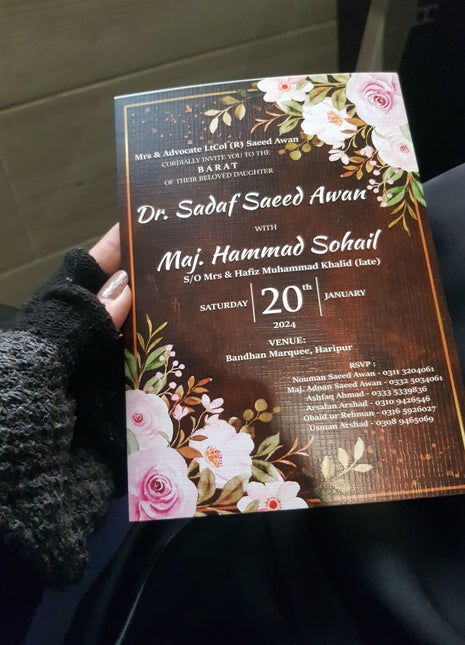 Customized Wedding Cards