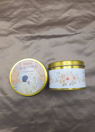 Customized Tin Bid Boxes in Pakistan – Affordable Wedding & Nikkah Gift Packaging | Printasy Pakistan