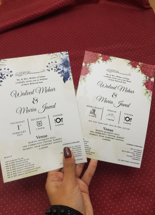 Customized Wedding Card