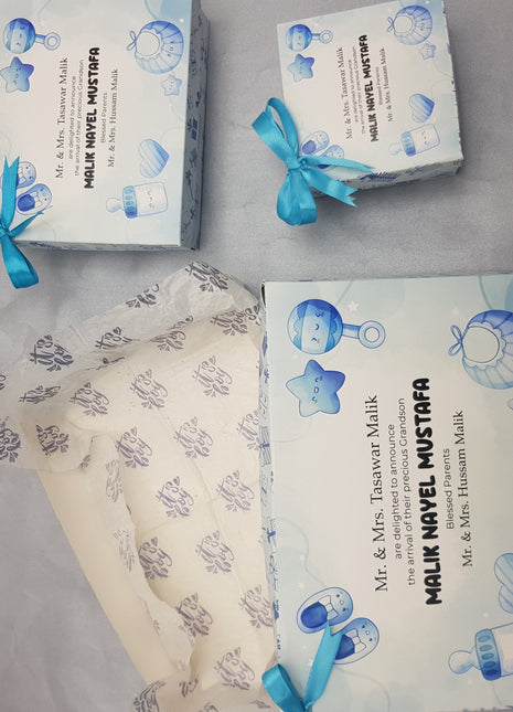 Baby Birth Announcement Boxes in Pakistan | Customized Methai & Sweet Boxes – Lowest Price