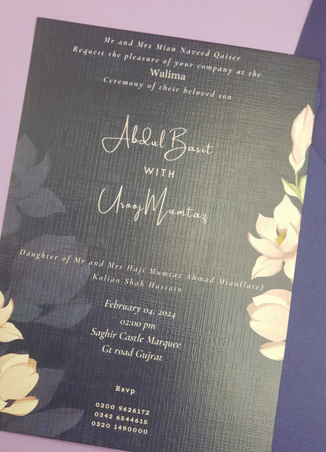 Customized Wedding Card