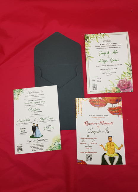 Customized Wedding Card