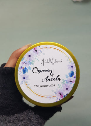 Customized Tin Bid Boxes in Pakistan – Affordable Wedding & Nikkah Gift Packaging | Printasy Pakistan