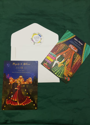 Customized Wedding Cards