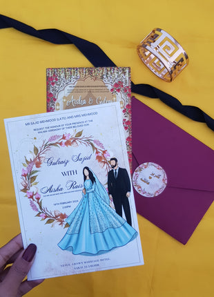 Customized Wedding Card