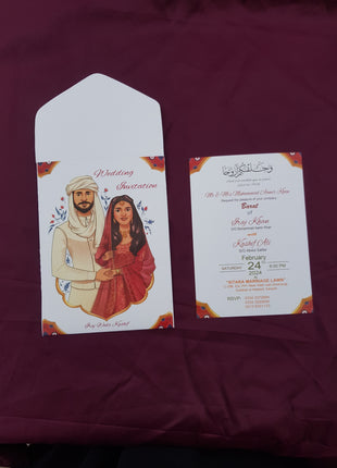 Customized Wedding Card