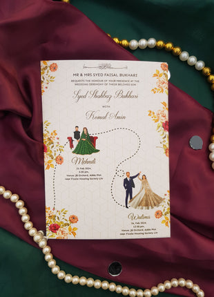 Customized Wedding Card