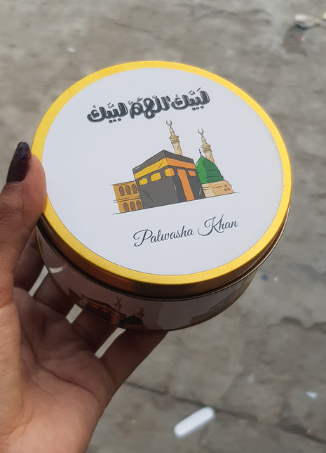 Hajj and Umrah Tin Boxes