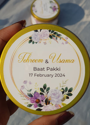 Customized Tin Bid Boxes in Pakistan – Affordable Wedding & Nikkah Gift Packaging | Printasy Pakistan