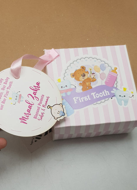 FIRST TOOTH CARD BOXES IN PAKISTAN | CUSTOMIZED MEMORY & KEEPSAKE BOXES – LOWEST PRICE