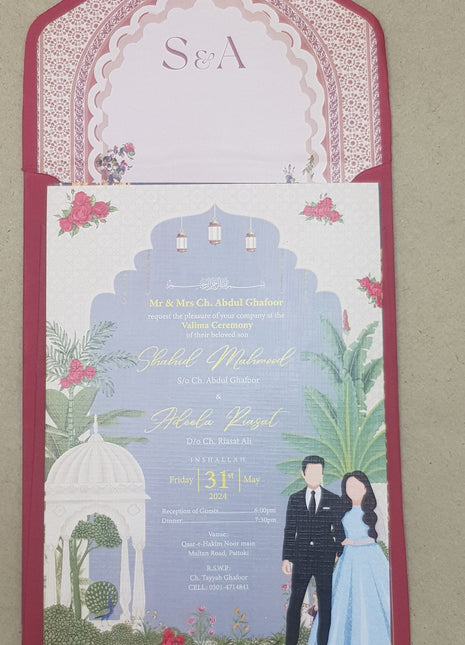 Customized Wedding Cards