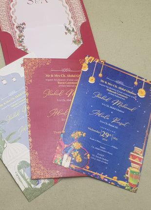 Customized Wedding Card