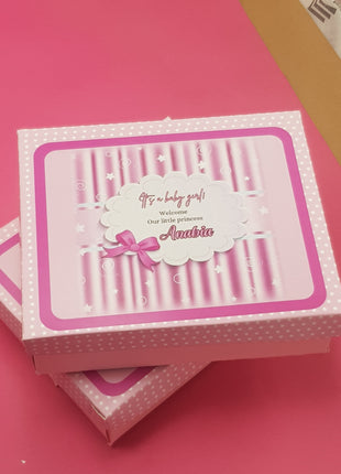 Baby Birth Announcement Boxes in Pakistan | Customized Methai & Sweet Boxes – Lowest Price