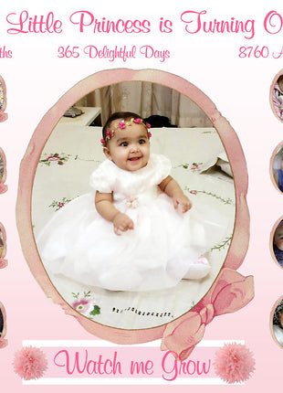 Customize Baby Shower Backdrop Flex