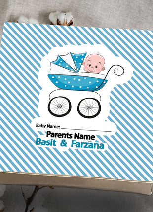 Baby Birth Announcement Boxes in Pakistan | Customized Methai & Sweet Boxes – Lowest Price