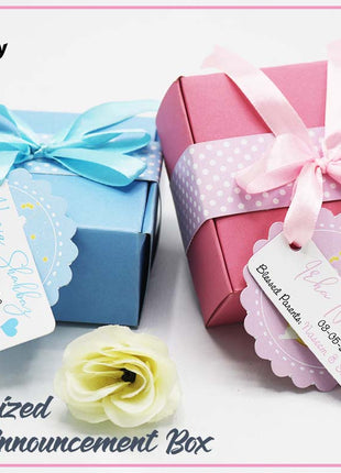 Baby Birth Announcement Boxes in Pakistan | Customized Methai & Sweet Boxes – Lowest Price