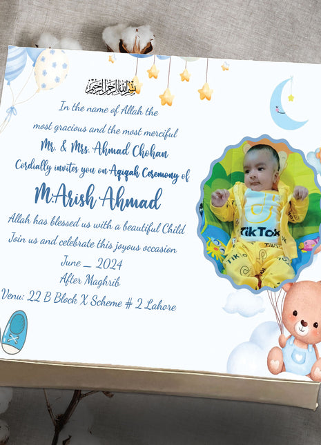 Baby Birth Announcement Boxes in Pakistan | Customized Methai & Sweet Boxes – Lowest Price