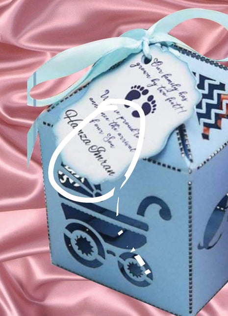 Baby Birth Announcement Boxes in Pakistan | Customized Methai & Sweet Boxes – Lowest Price