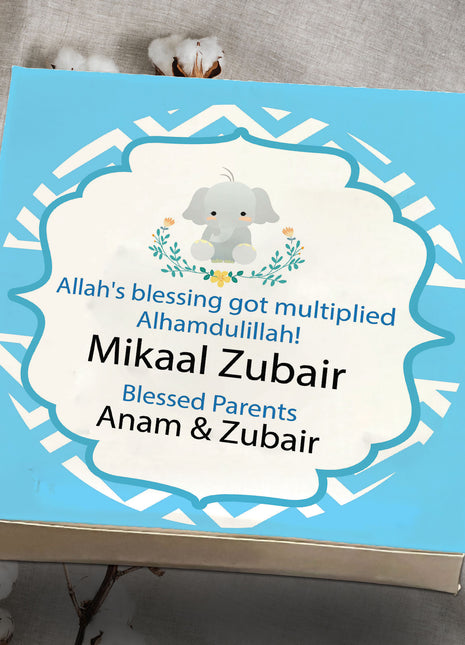 Baby Birth Announcement Boxes in Pakistan | Customized Methai & Sweet Boxes – Lowest Price