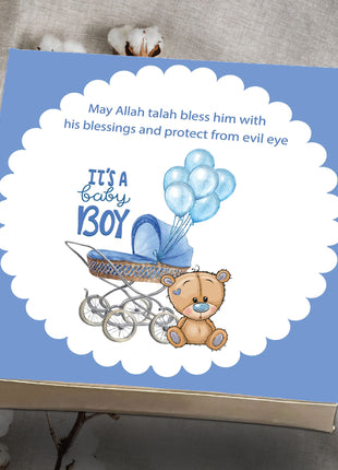 Baby Birth Announcement Boxes in Pakistan | Customized Methai & Sweet Boxes – Lowest Price