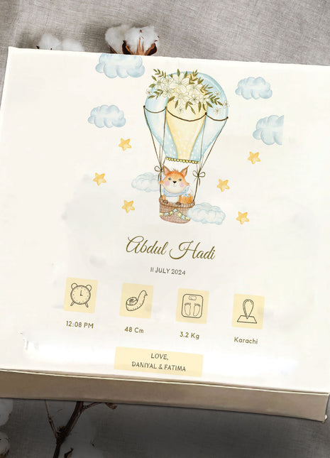 Baby Birth Announcement Boxes in Pakistan | Customized Methai & Sweet Boxes – Lowest Price