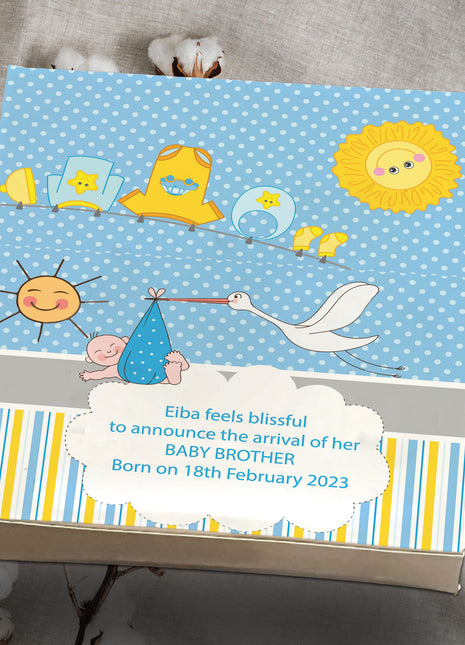 Baby Birth Announcement Boxes in Pakistan | Customized Methai & Sweet Boxes – Lowest Price