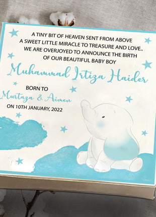 Baby Birth Announcement Boxes in Pakistan | Customized Methai & Sweet Boxes – Lowest Price