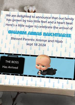 Baby Birth Announcement Boxes in Pakistan | Customized Methai & Sweet Boxes – Lowest Price