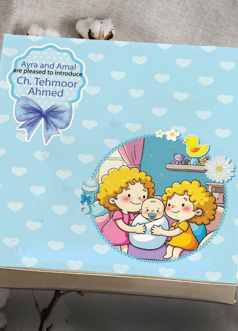Baby Birth Announcement Boxes in Pakistan | Customized Methai & Sweet Boxes – Lowest Price